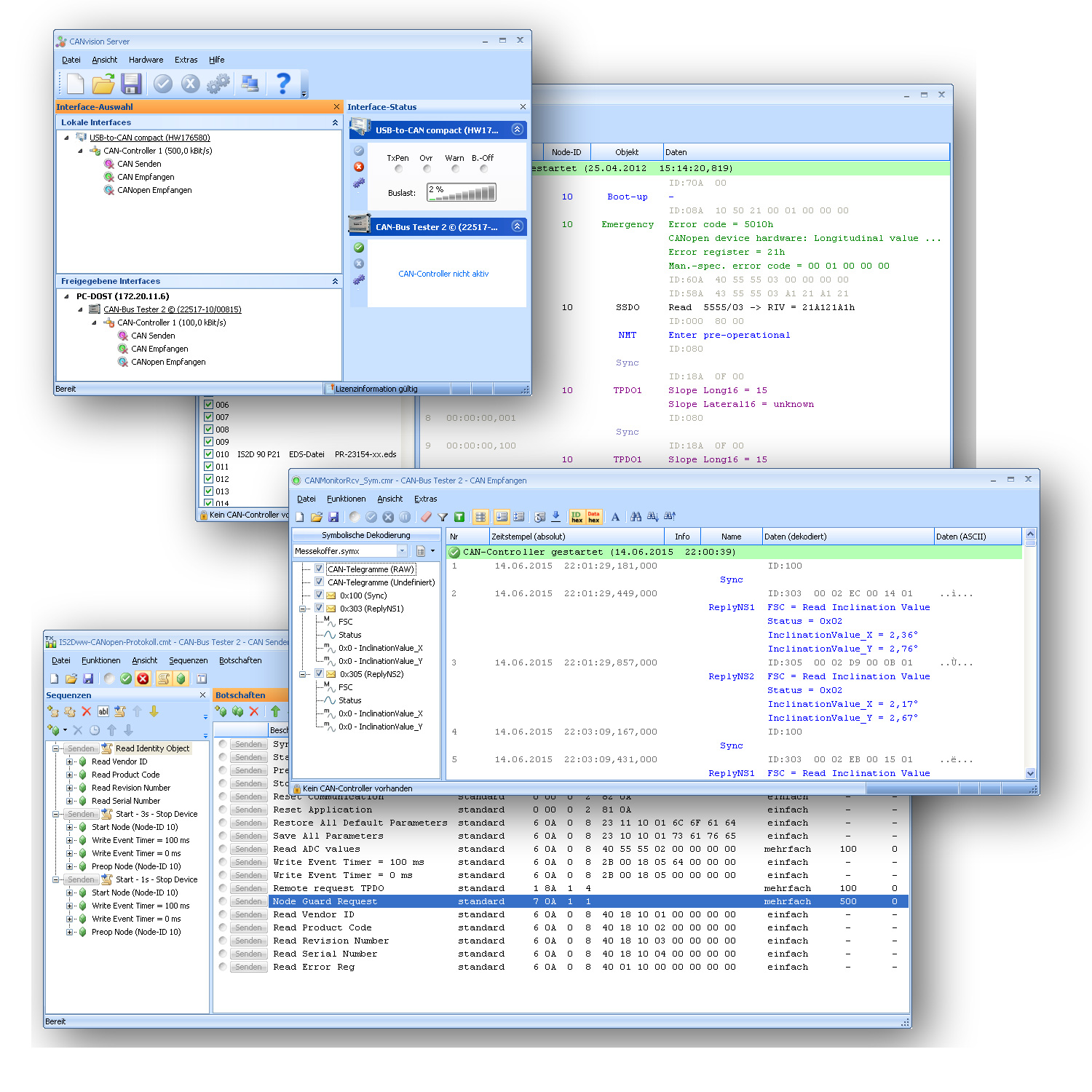 CANvision Protokollmonitor