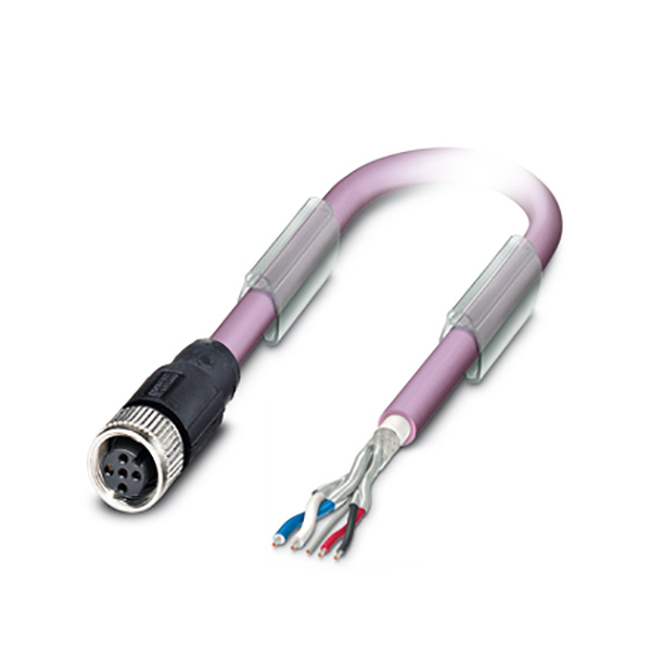 Kabel M12 2,0m<br>gerade Buchse auf freies Ende