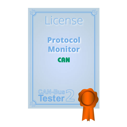 Protokollmonitor CAN Lizenz (transmit / receive)
